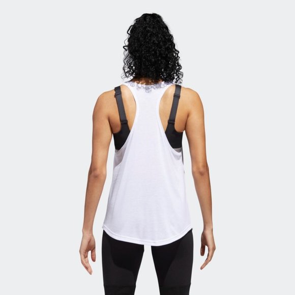adidas Boss Script Tank Top - Picture 4 of 8